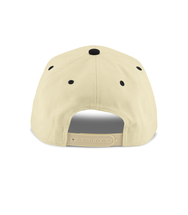 Dad Snapback | Cream & Black