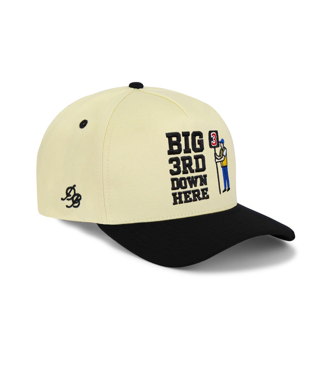 Big 3rd Down Here football snapback