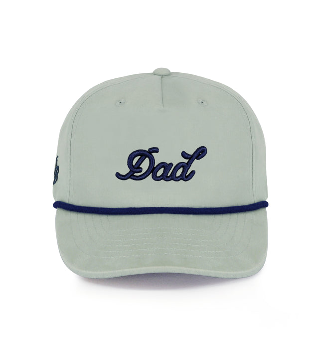 Dad Rope Hat | Grey & Navy