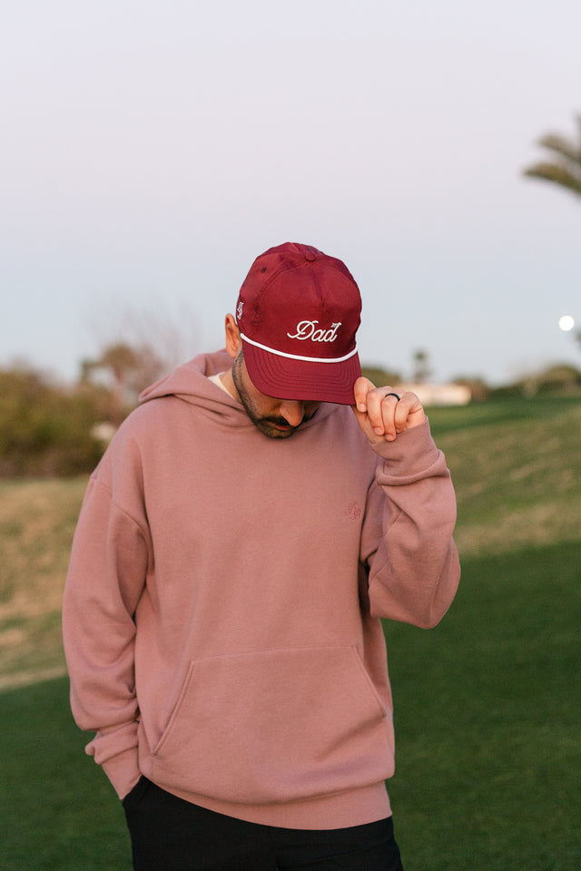 Dad Rope Hat | Maroon